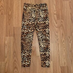 Leopard Print Kids Leggings